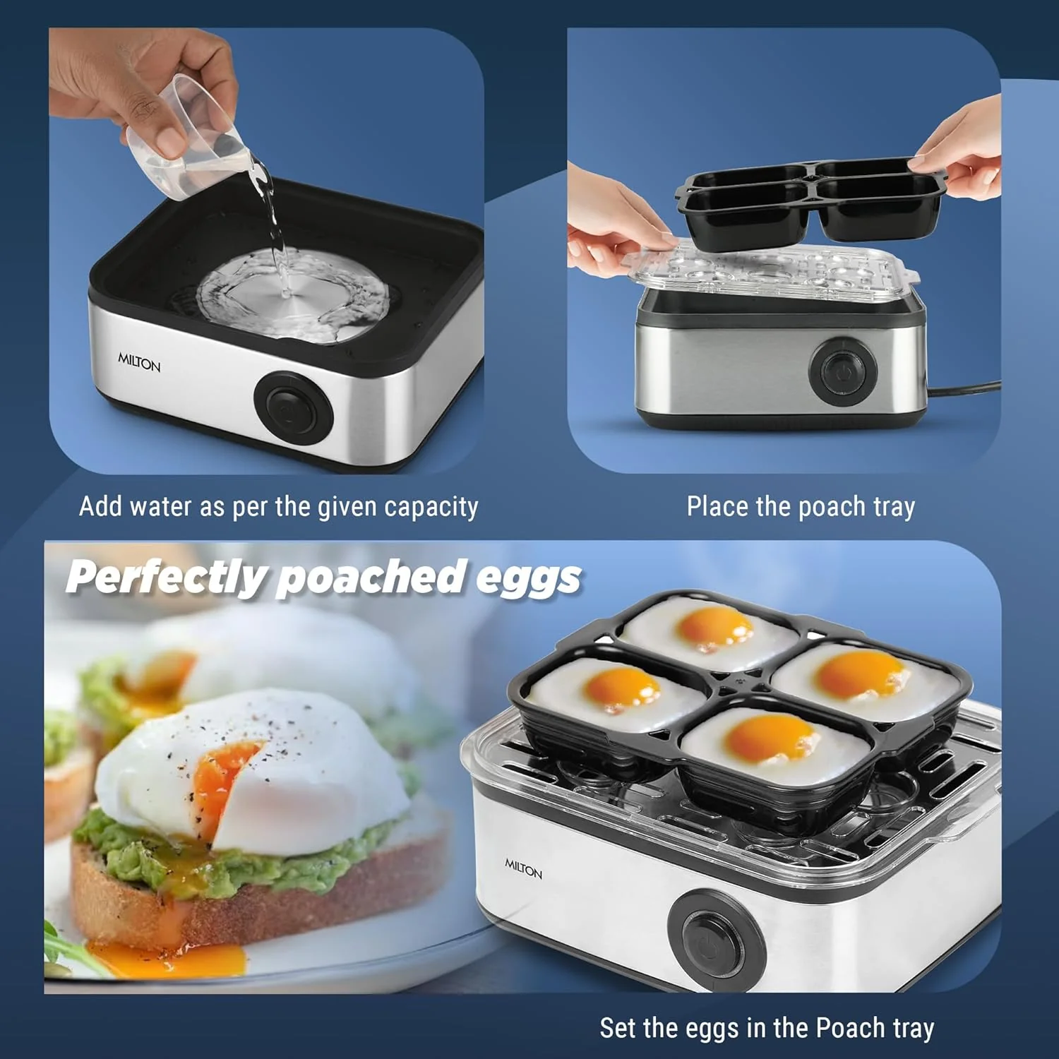 2-In-1 Egg Boiler & Poacher (Milton) - Image 6