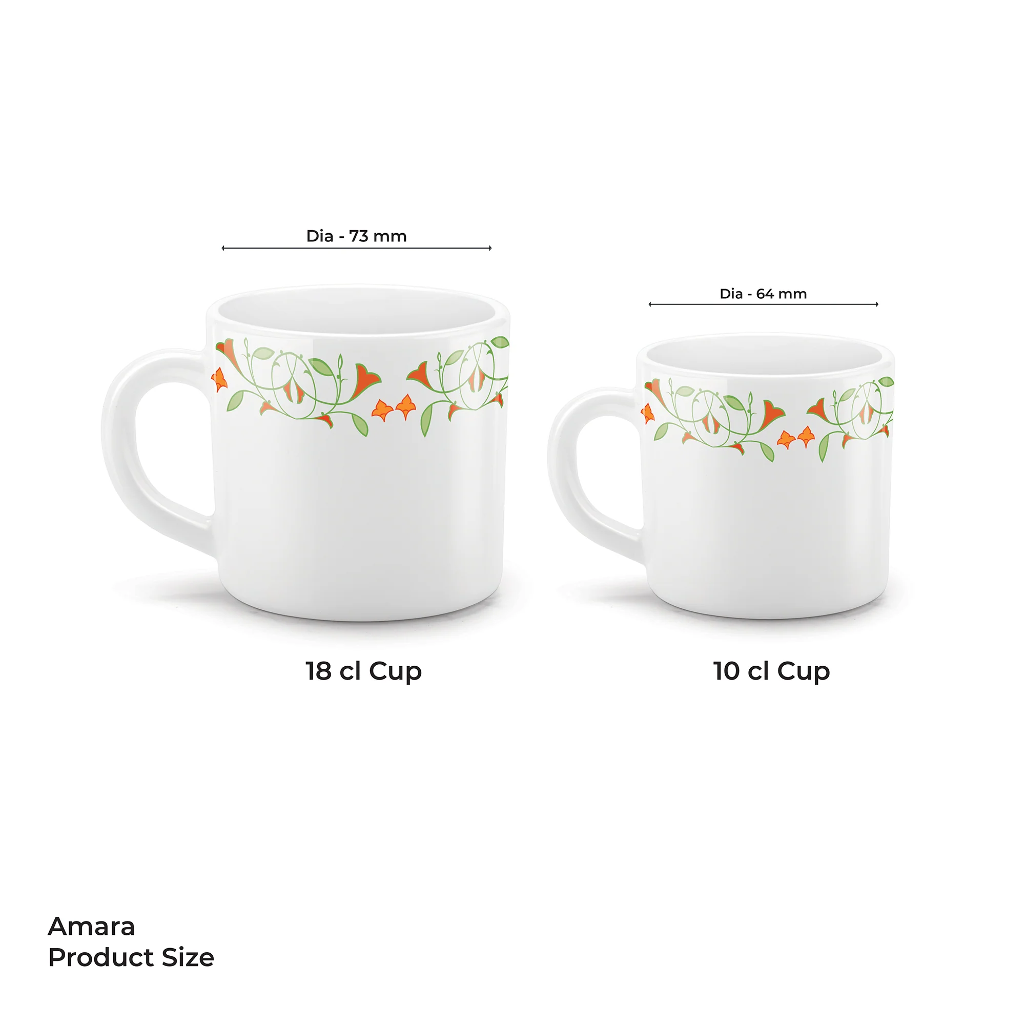 AMARA Cup Set - MEENA (Treo by Milton) - Image 4