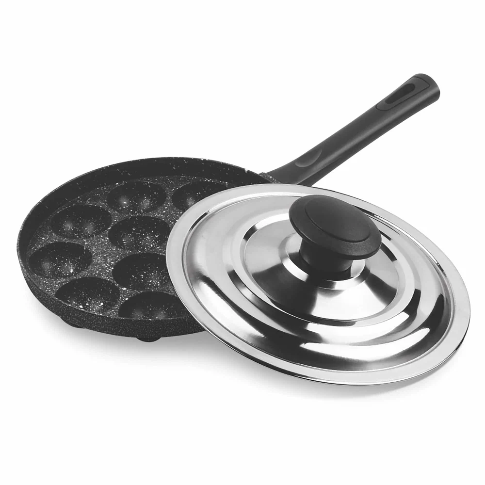 Appam Patra 12 Pit With Ss Lid Granito Non-Indc (Milton Procook) - Image 4