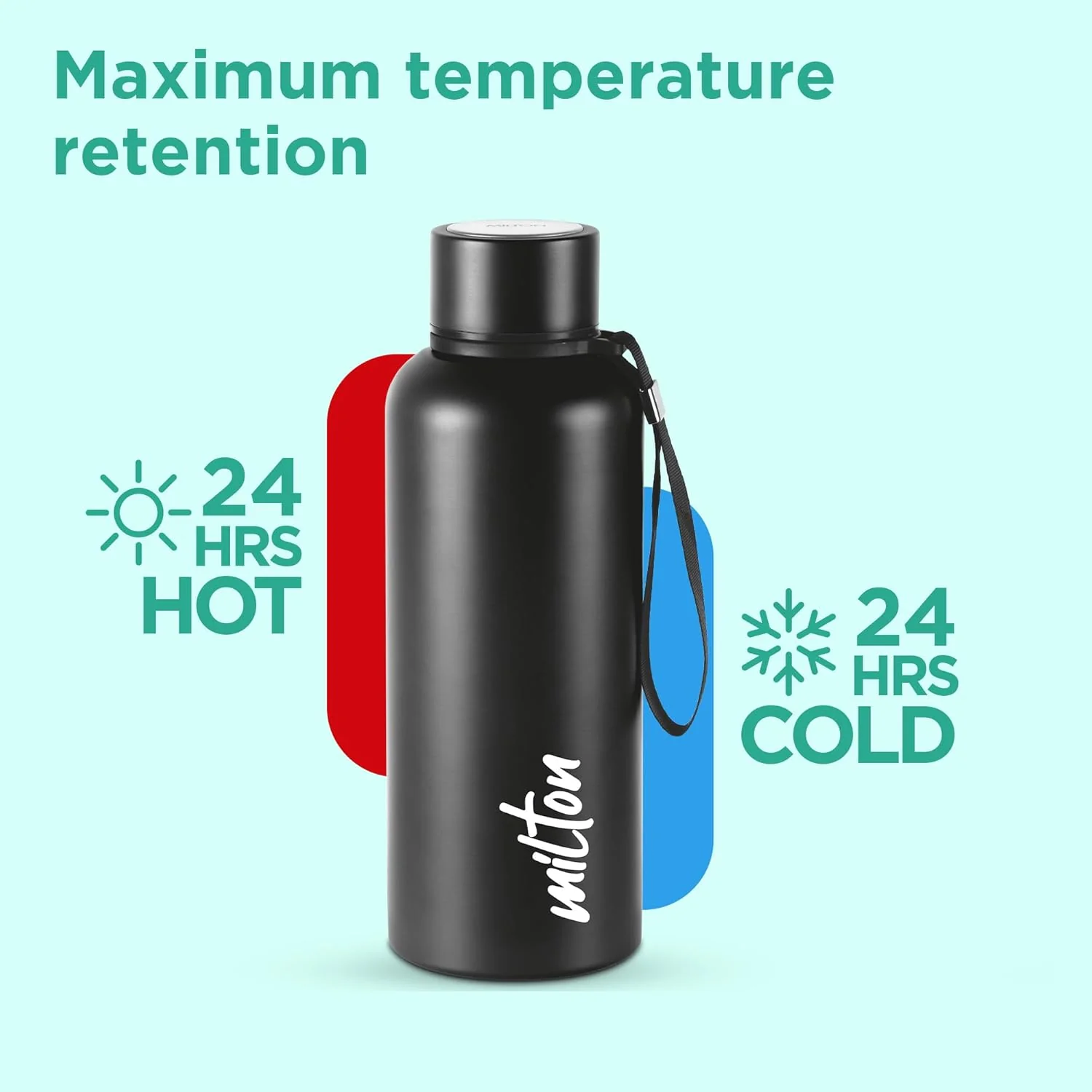 Black Panther Wakanda Forever 3D Print Thermosteel Bottle (Milton) - Image 6