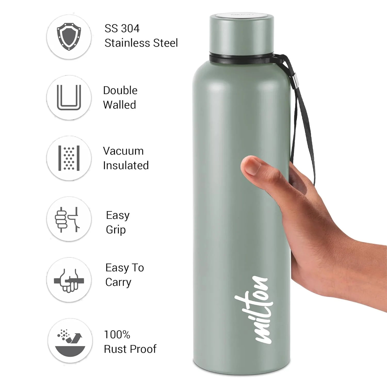 Aura Thermosteel Bottle (Milton) - Image 3