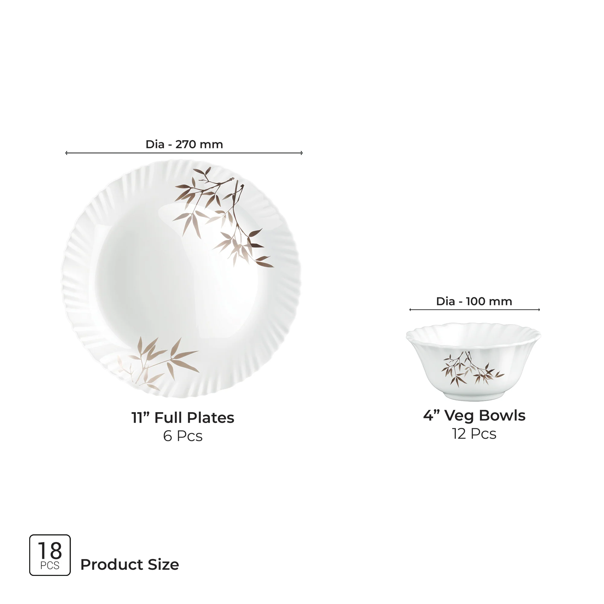 Aurelia Collection Dinner Set - ARASHI - Image 6