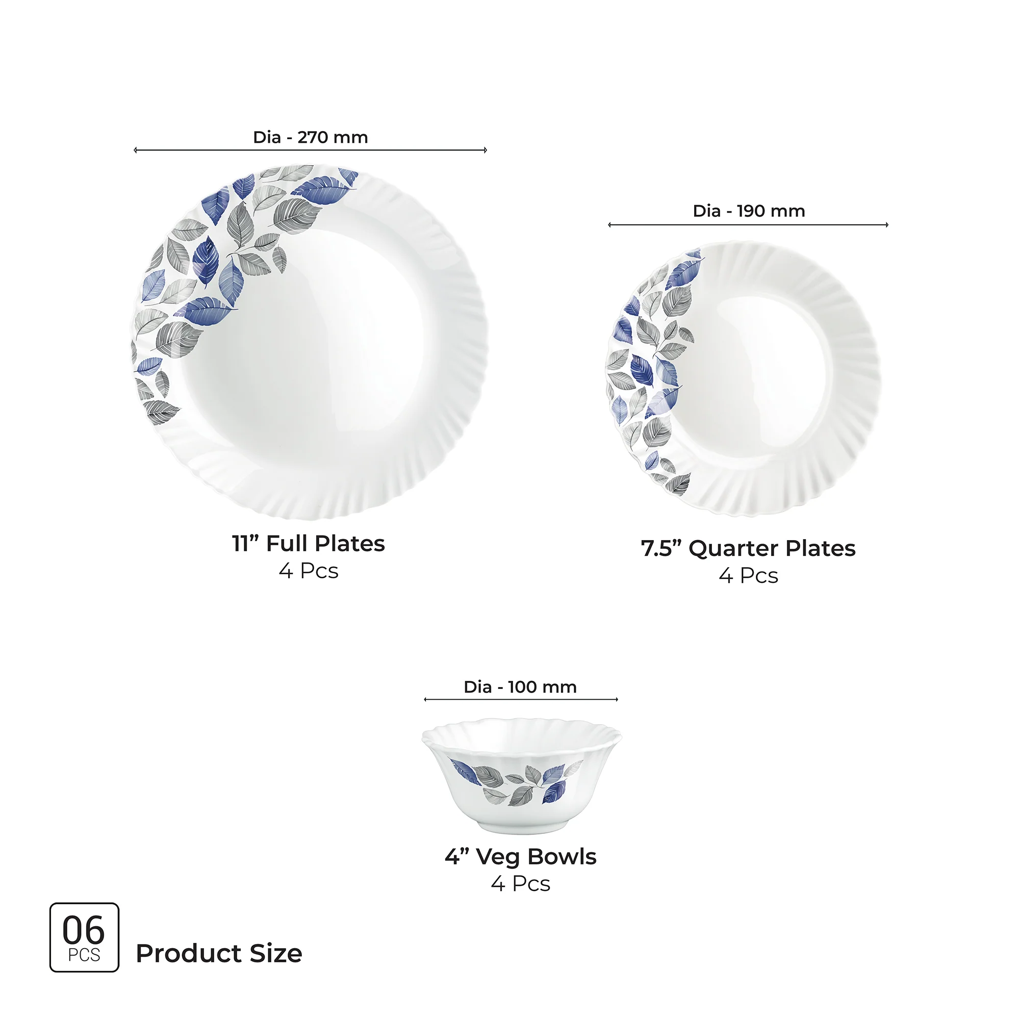 Aurelia Collection Dinner Set - LUNIS - Image 4