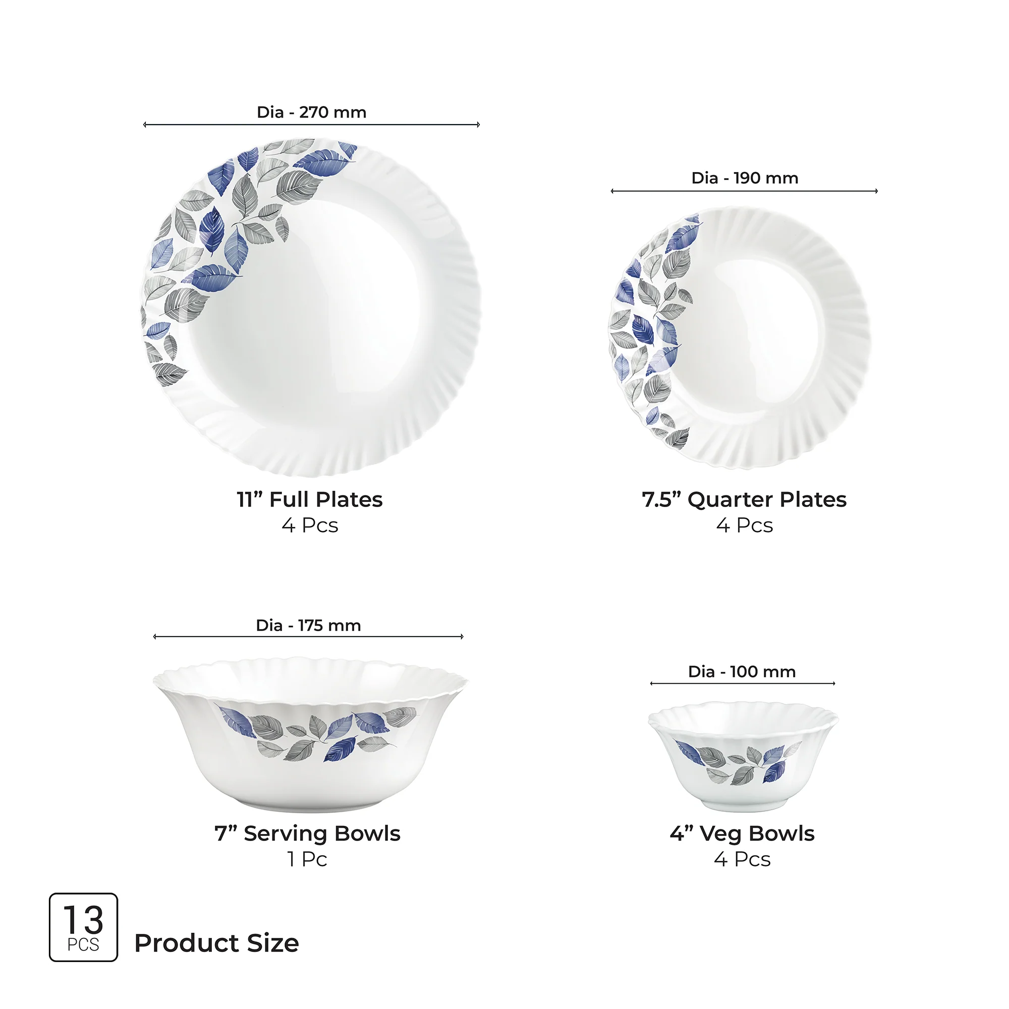 Aurelia Collection Dinner Set - LUNIS - Image 5