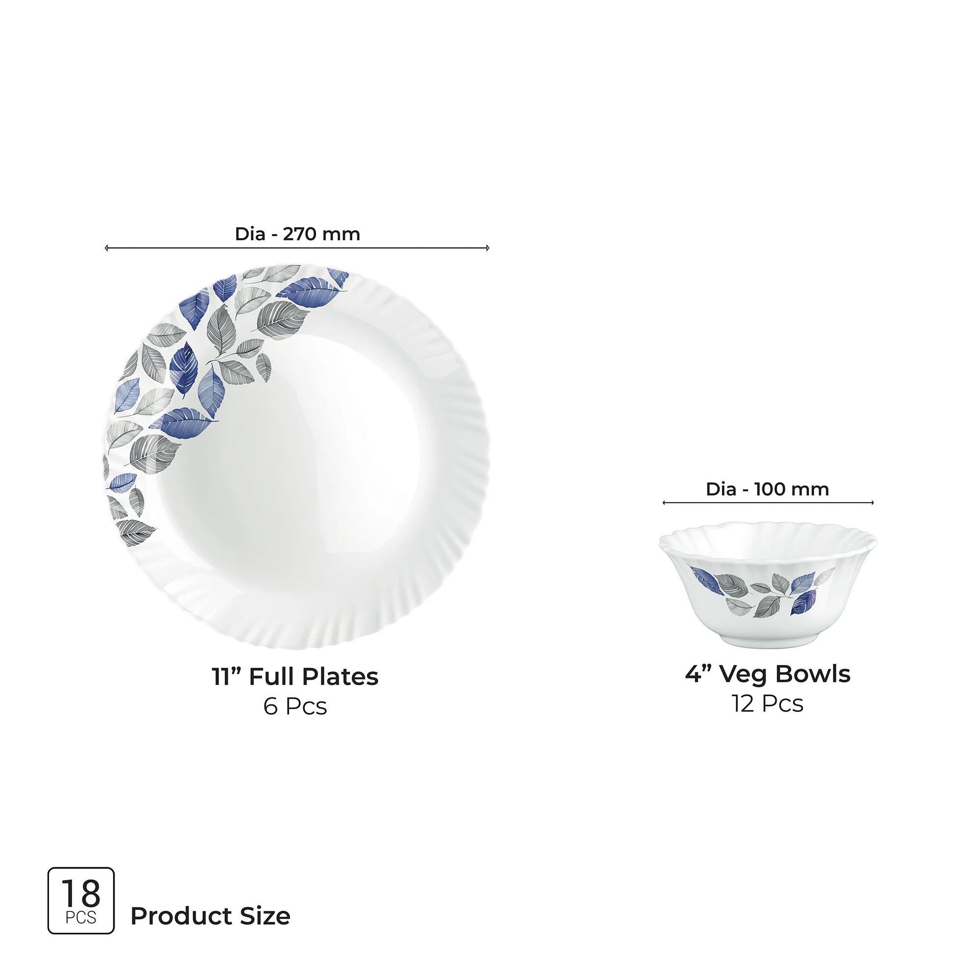 Aurelia Collection Dinner Set - LUNIS - Image 6