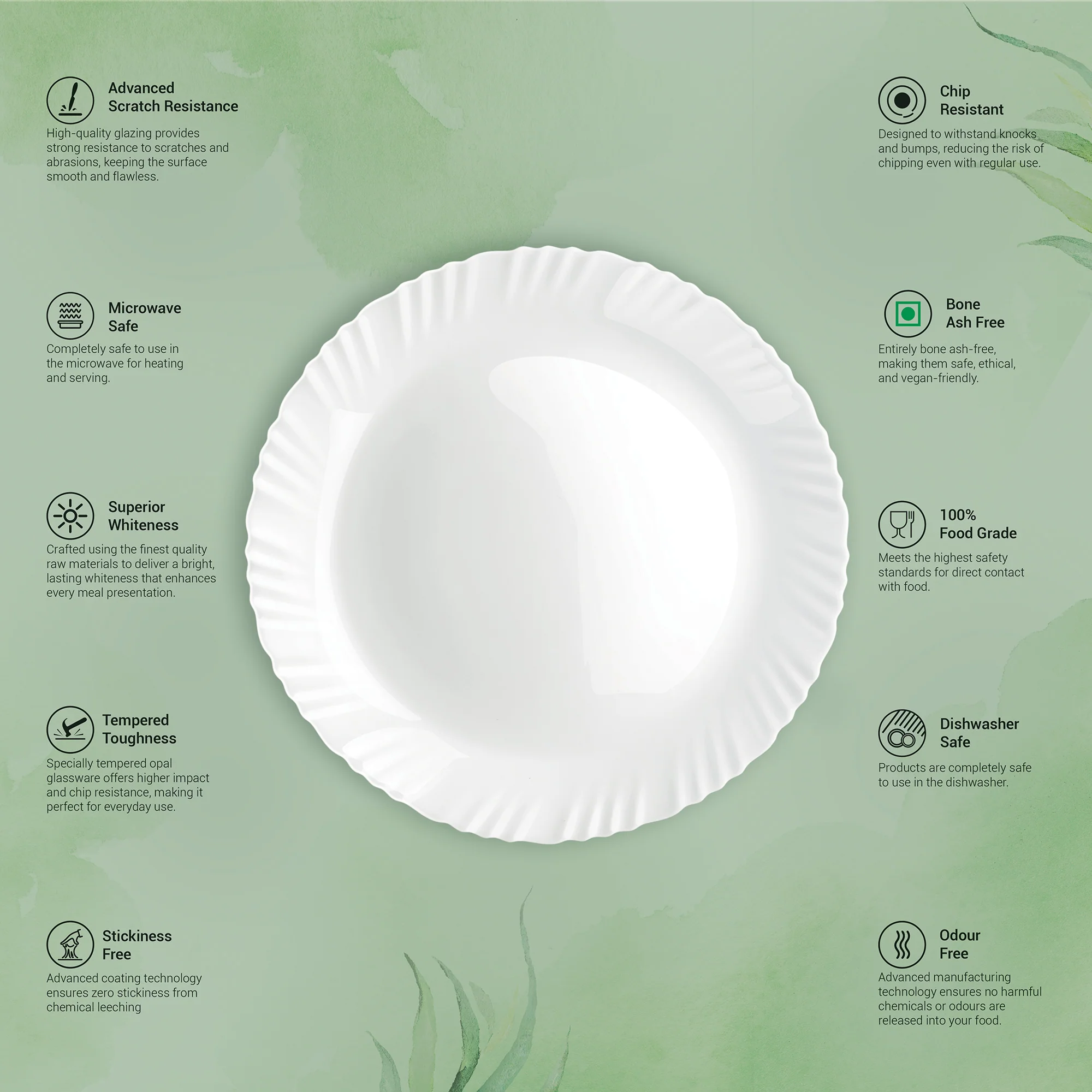 Aurelia Collection Dinner Set - PALMA - Image 2
