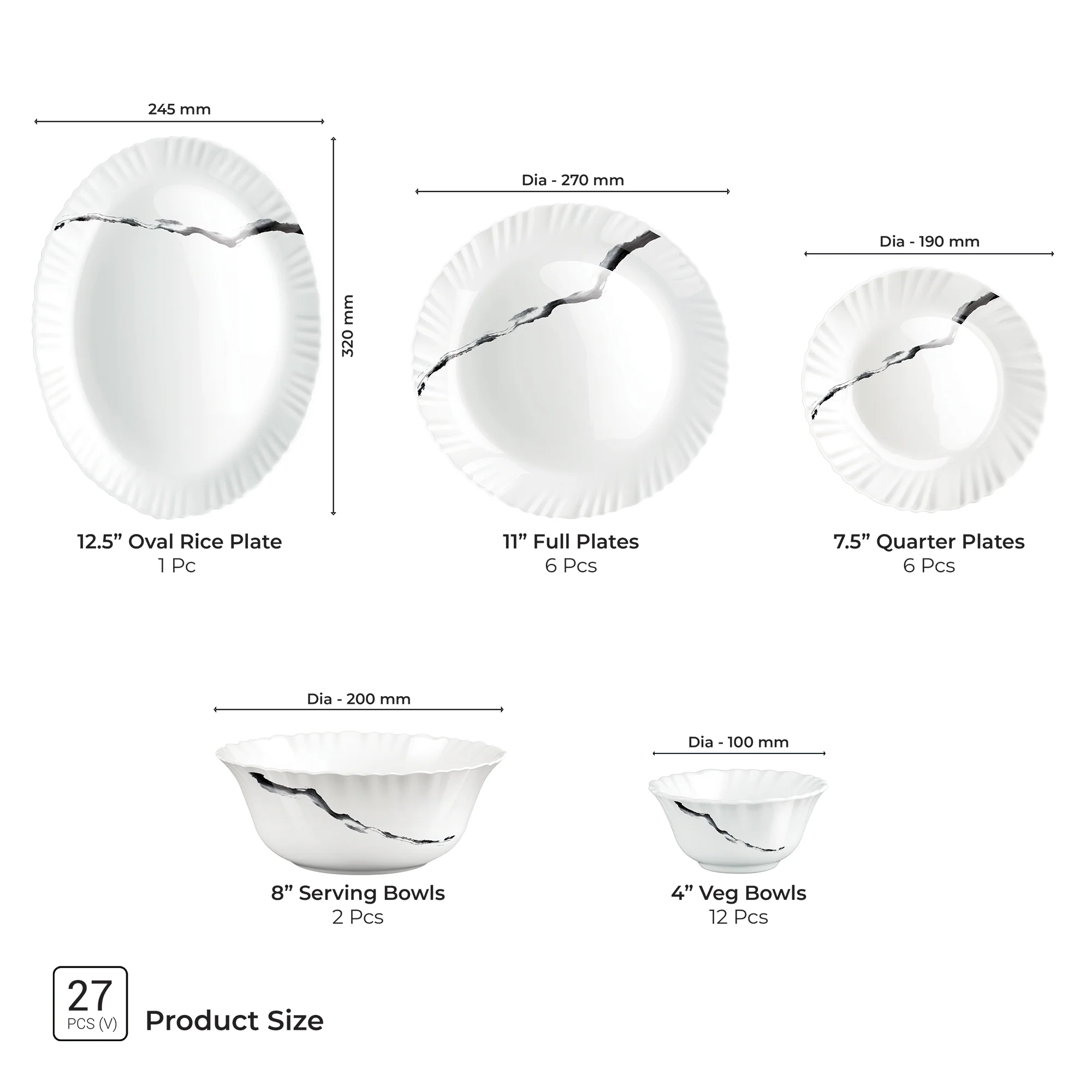Aurelia Collection Dinner Set - STRIA - Image 26