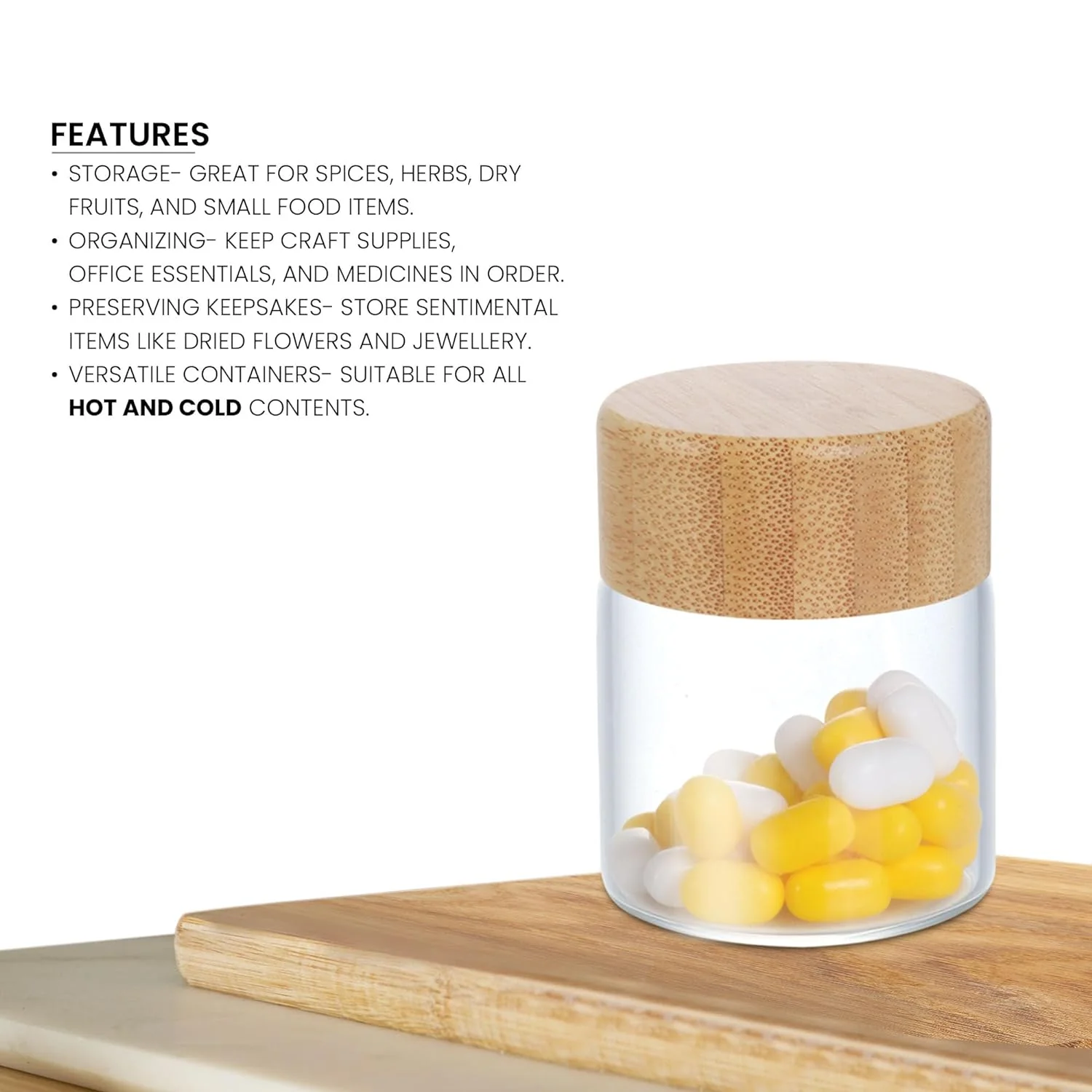 Boroslicate Mini Jar (Treo by Milton) - Image 3