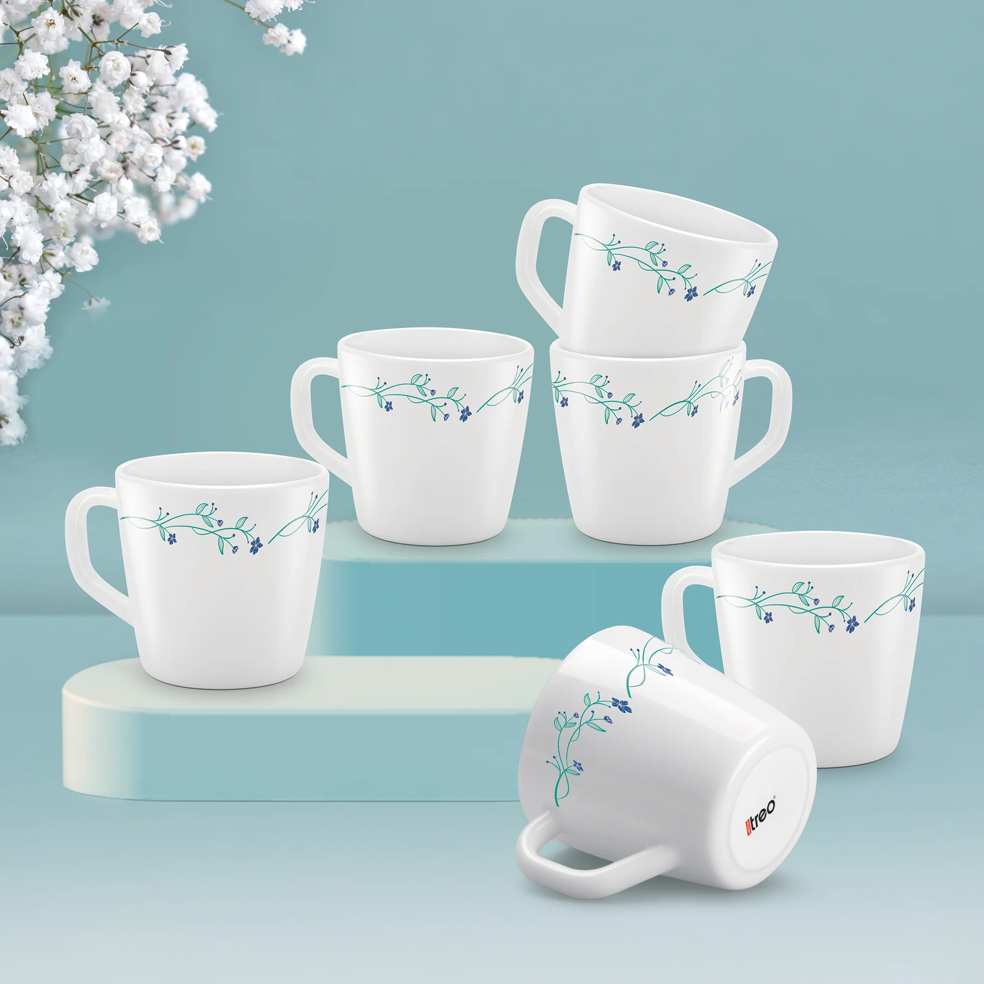 Carmine Cup Set - MUREL (Treo by Milton)