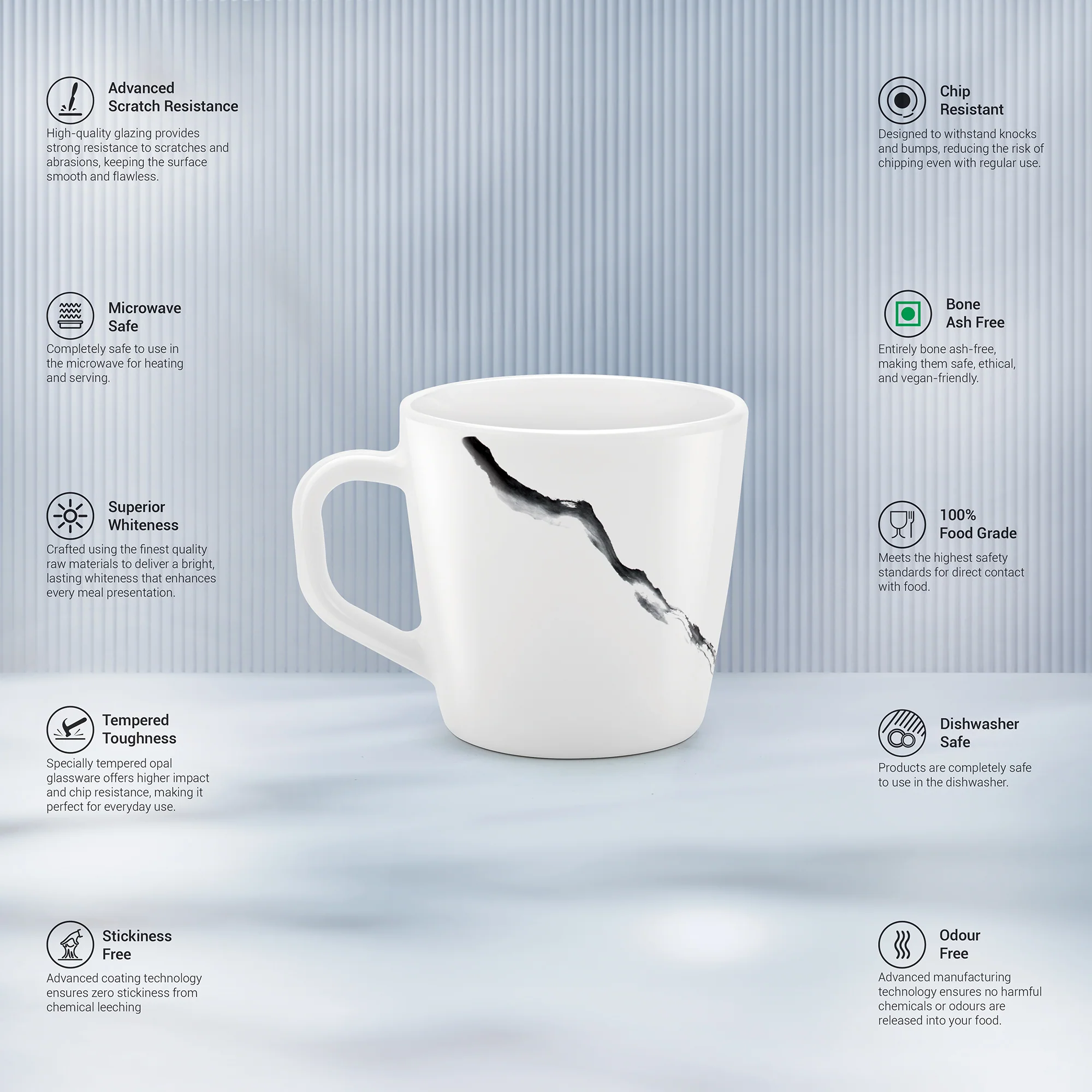 Carmine Cup Set - STRIA (Treo by Milton) - Image 2