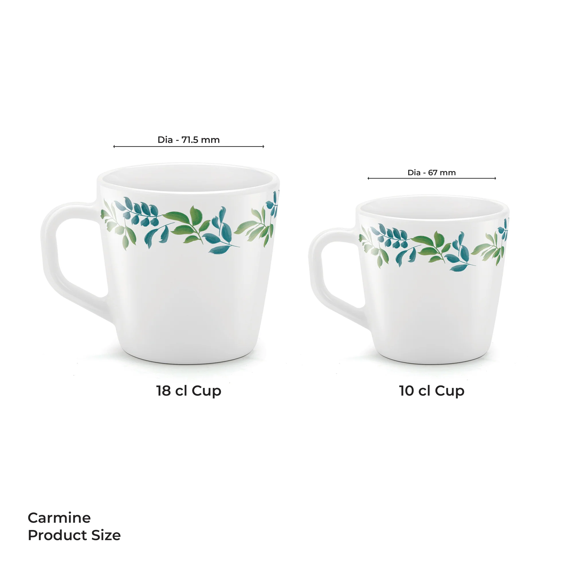 Carmine Cup Set - VERDINIA (Treo by Milton) - Image 3