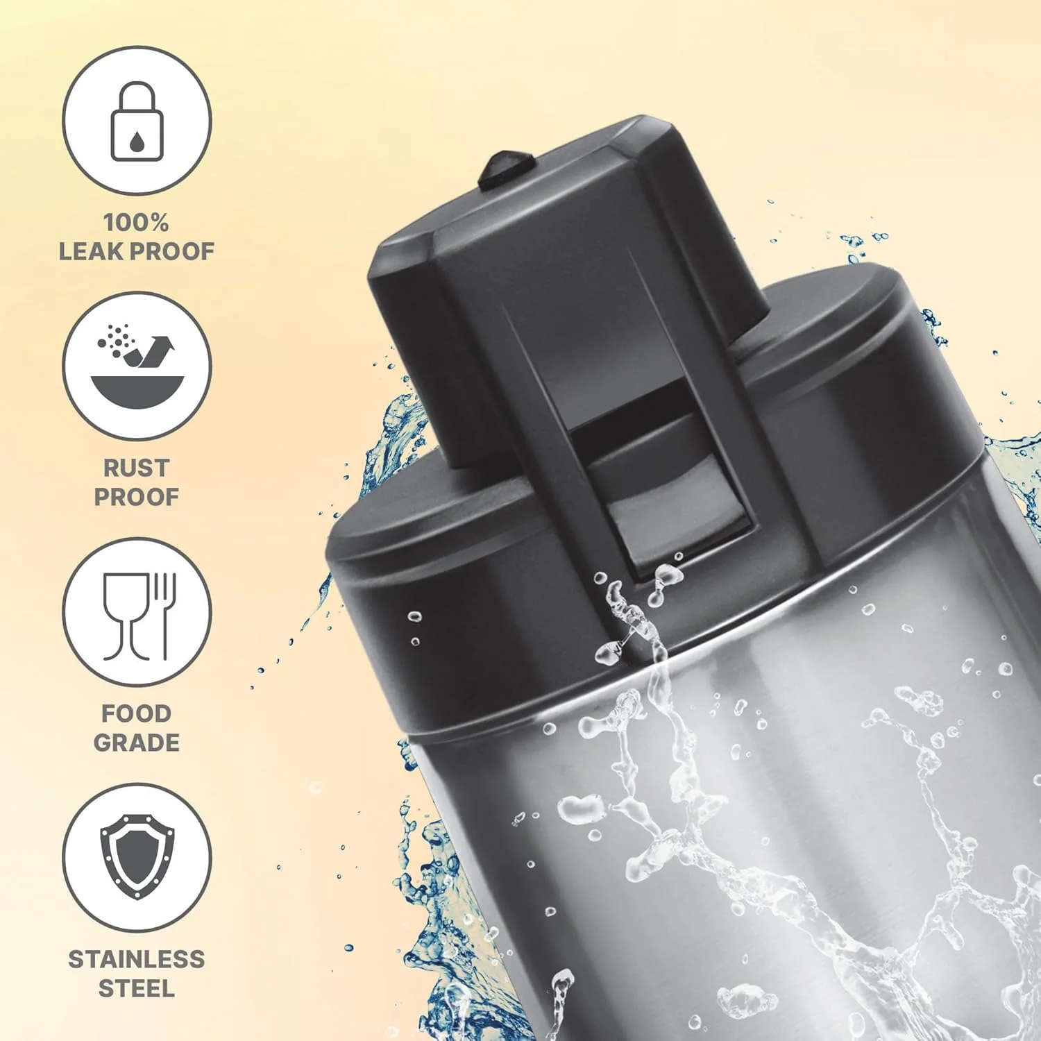 Champ Stainless Steel Sporty Bottle (Milton) - Image 2