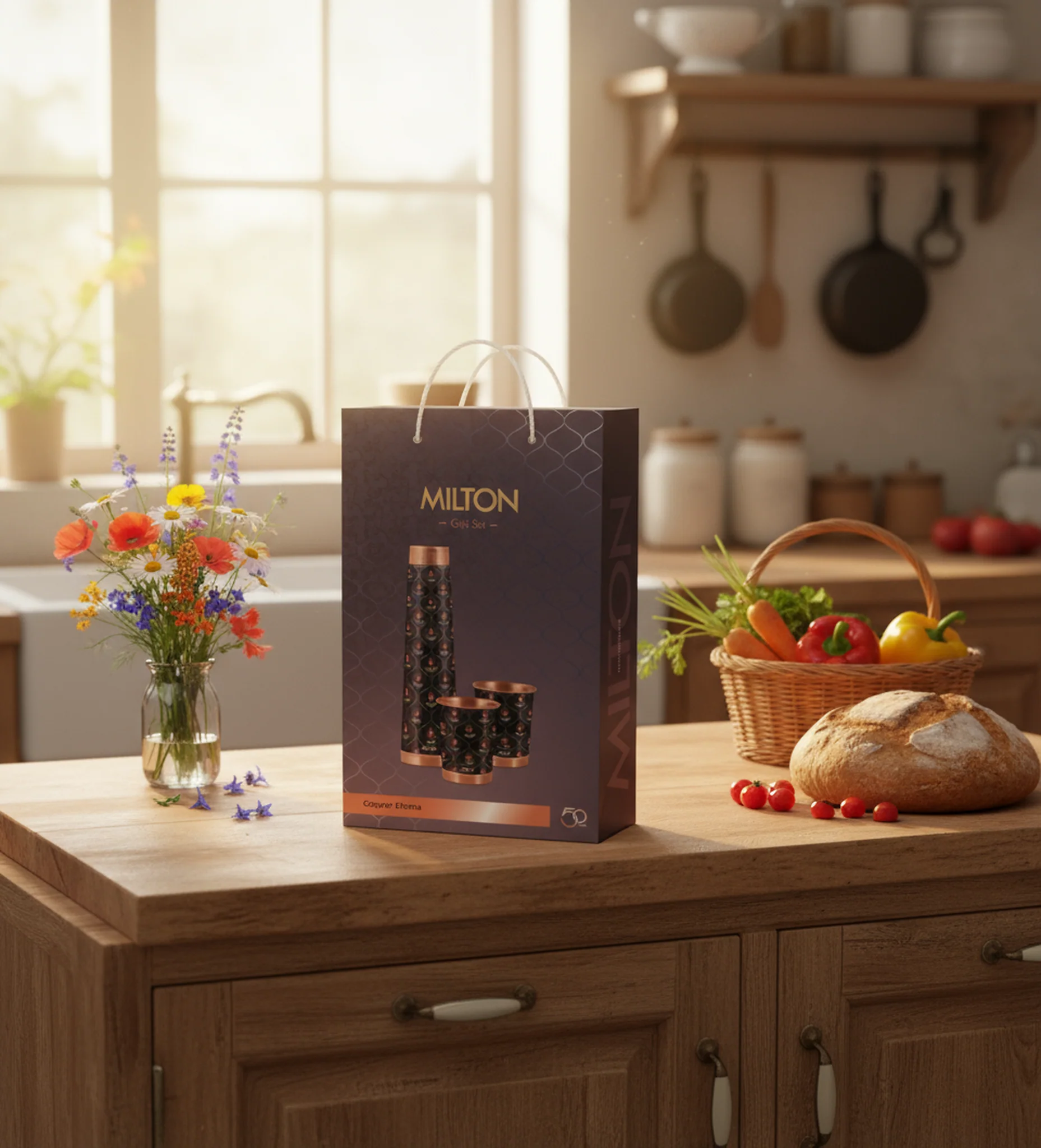 Copper Eterna Diwali Gift Set