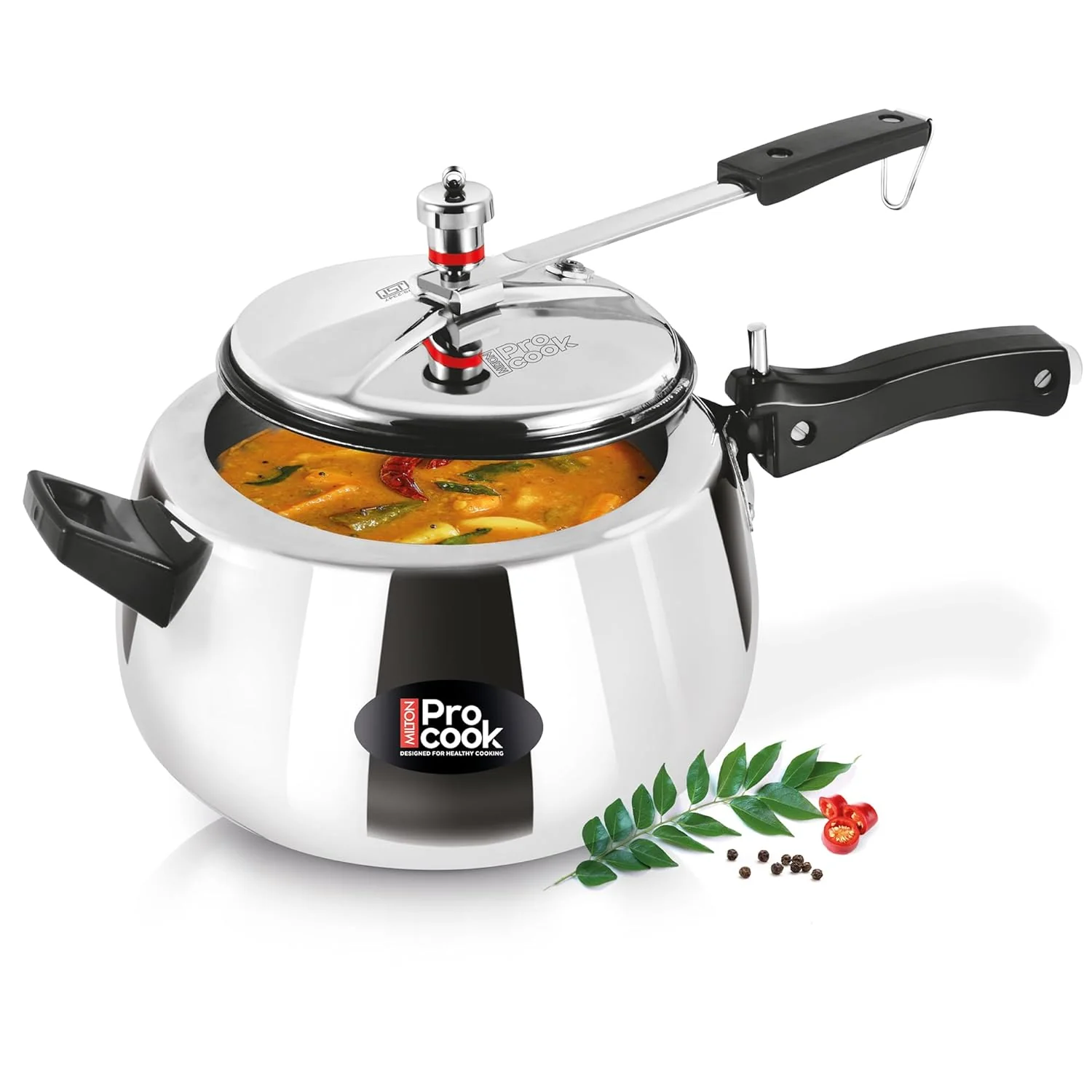 Curve Aluminium Pressure Cooker Inner Lid (Milton Procook) - Image 12