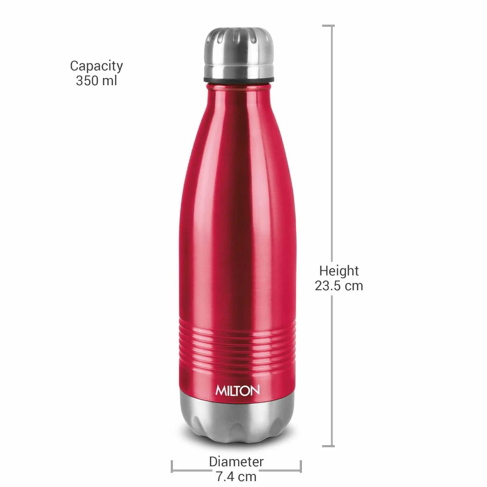 Duo Deluxe Thermosteel Water Bottle (Milton) - Image 8