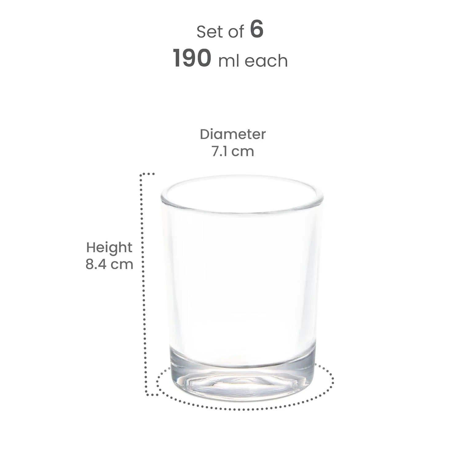 Embassy Cool Glass Tumbler (Treo by Milton) - Image 7