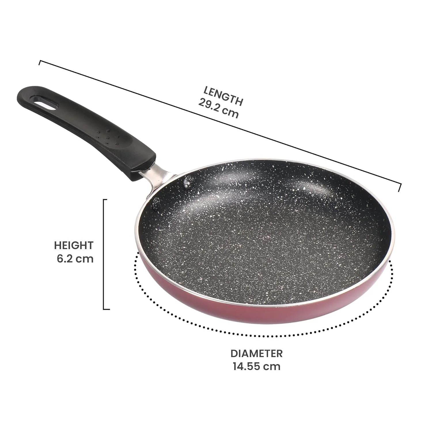 Granito Non induction Fry Pan (Procook by Milton) - Image 5
