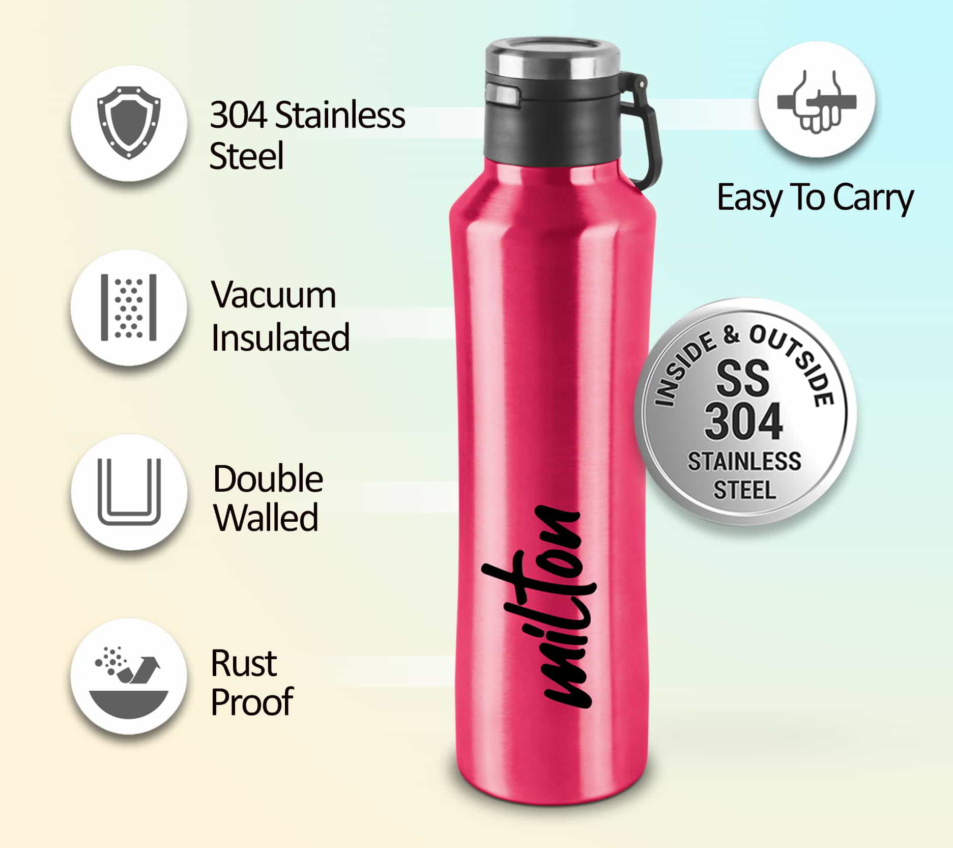 Gulp Thermosteel Bottle (Milton) - Image 4