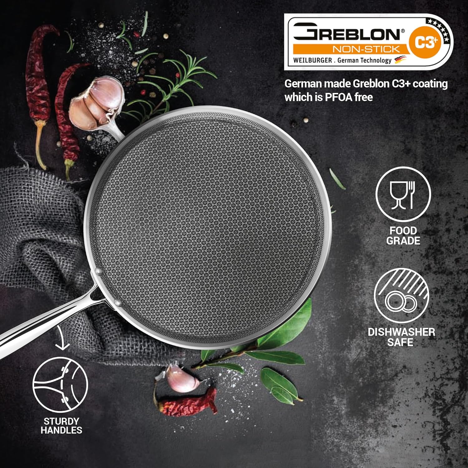 Hexatech 4 Pcs Set (Procook by Milton) - Image 5