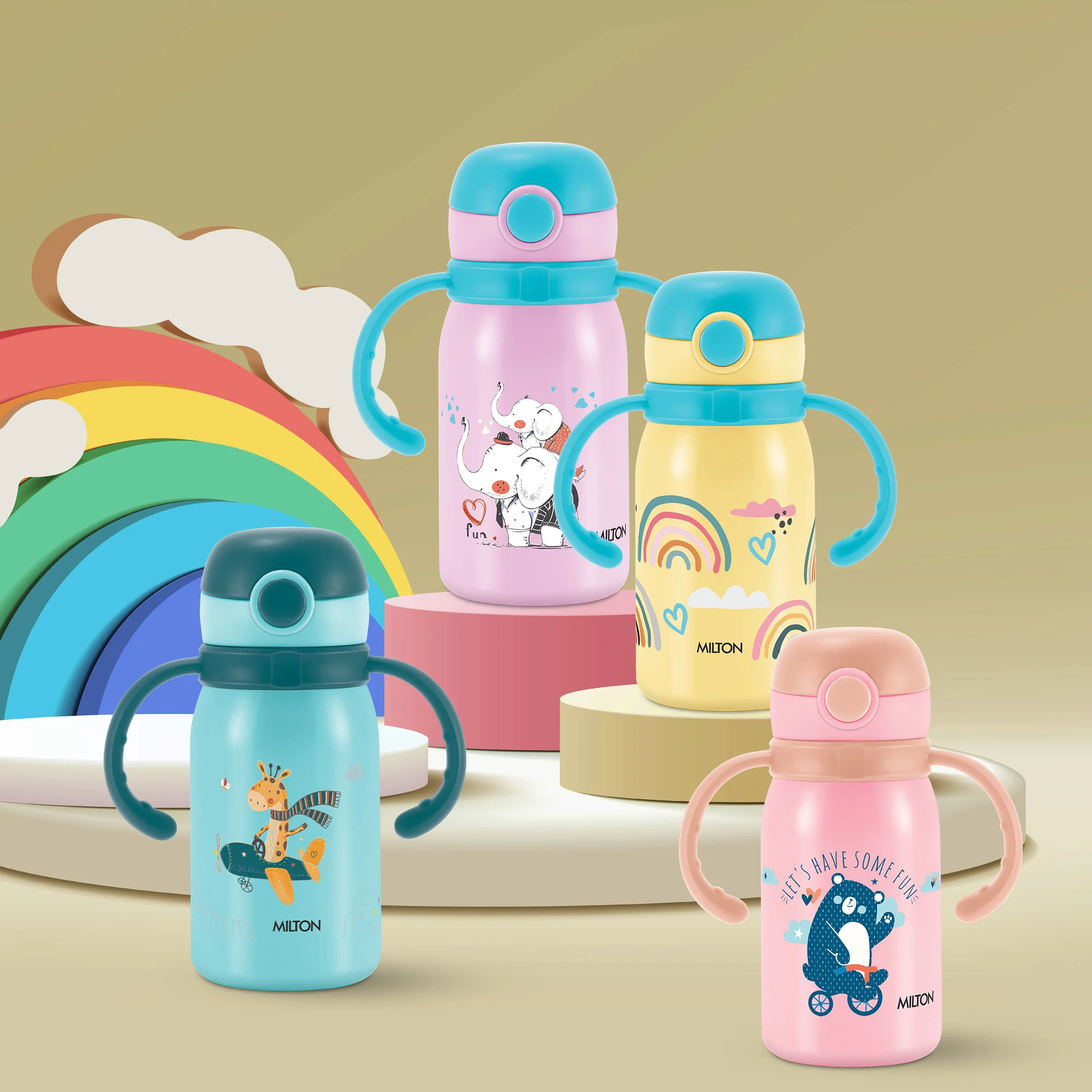 Kiddo Thermosteel Kids Water Bottle (Milton) - Image 7