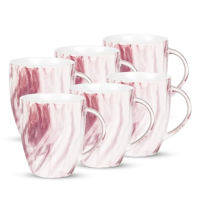 Marble Mug, 240 ml, Set of 6 (Treo by Milton) - Image 9
