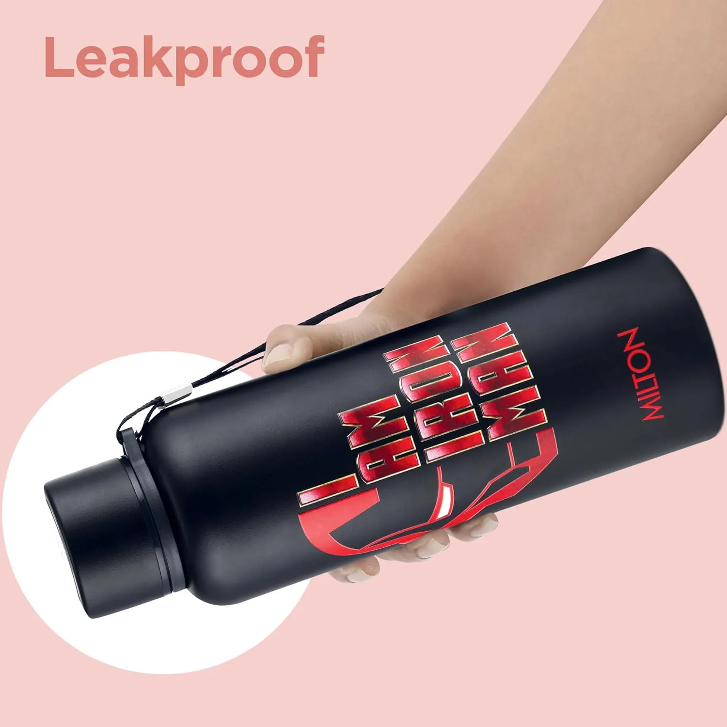 Marvel Iron Man Artedge Water Bottle (Milton) - Image 9