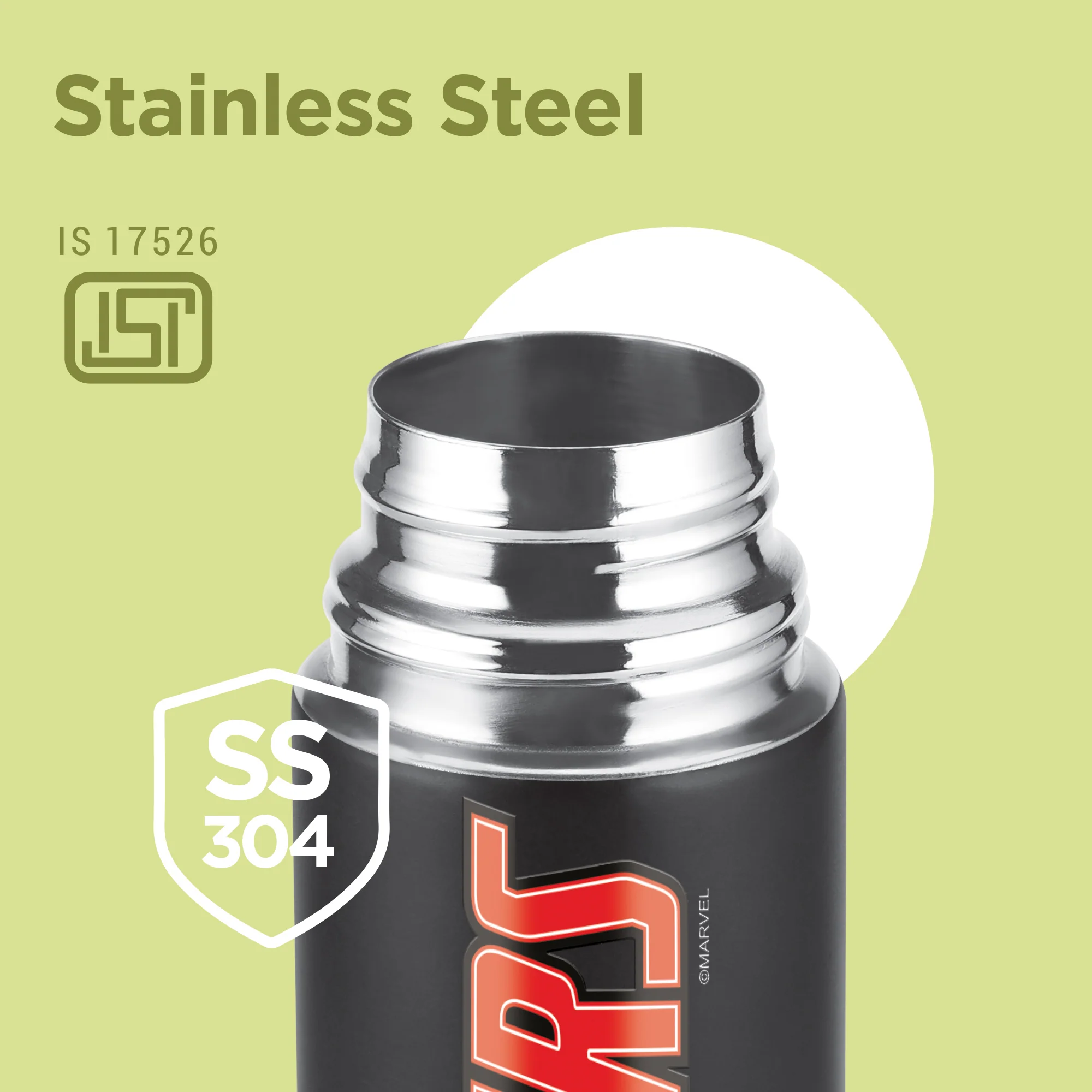 Marvel Mighty Avengers Thermosteel Bottle (Milton) - Image 6