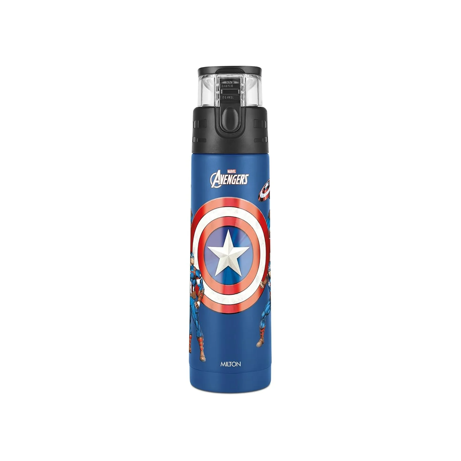 Marvel Mighty Captain America Thermosteel Bottle (Milton) - Image 12