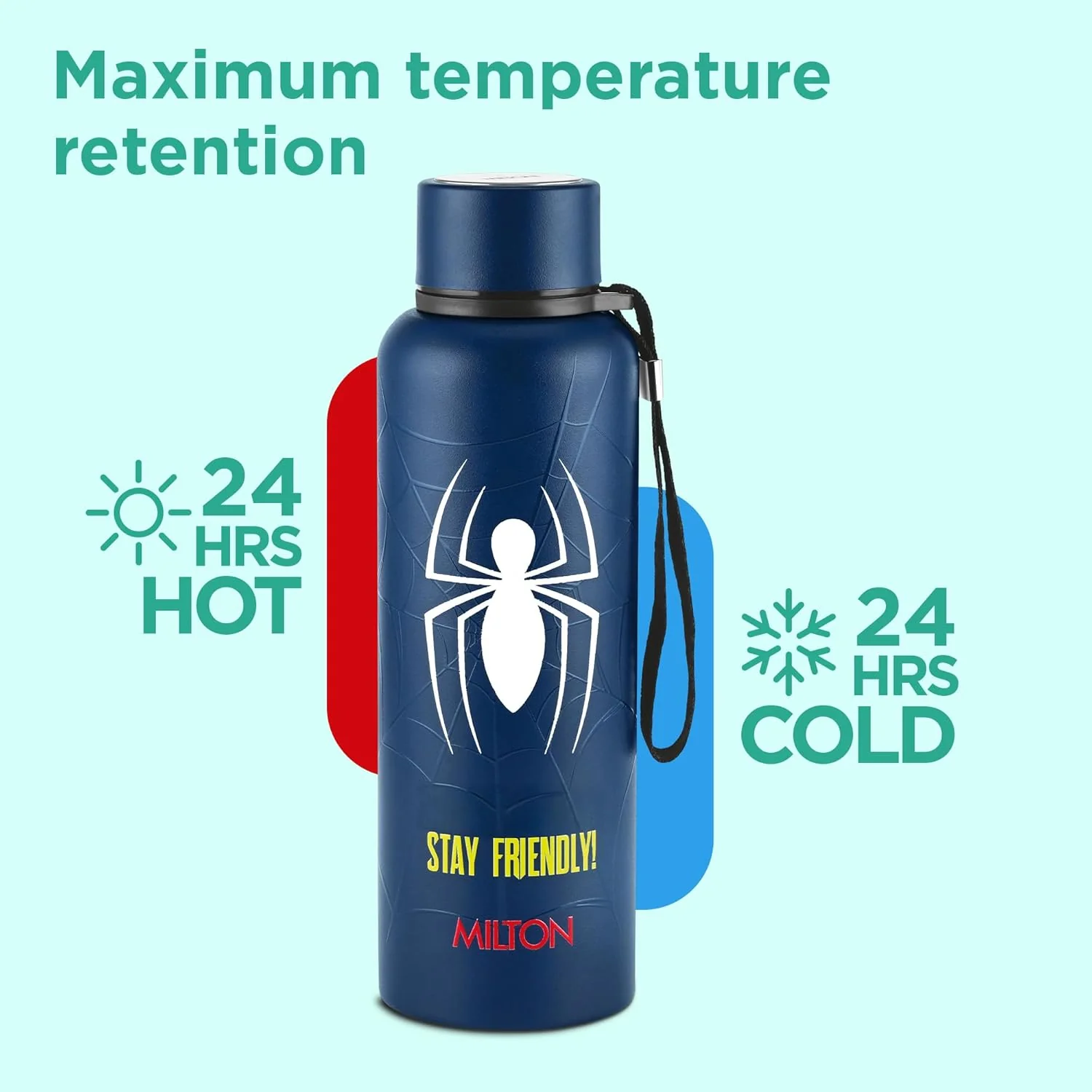 Marvel Spider Man Artedge Water Bottle (Milton) - Image 2