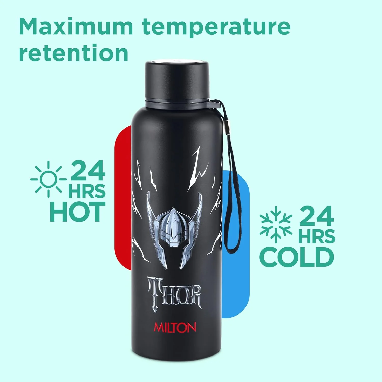 Marvel Thor Artedge Water Bottle (Milton) - Image 2