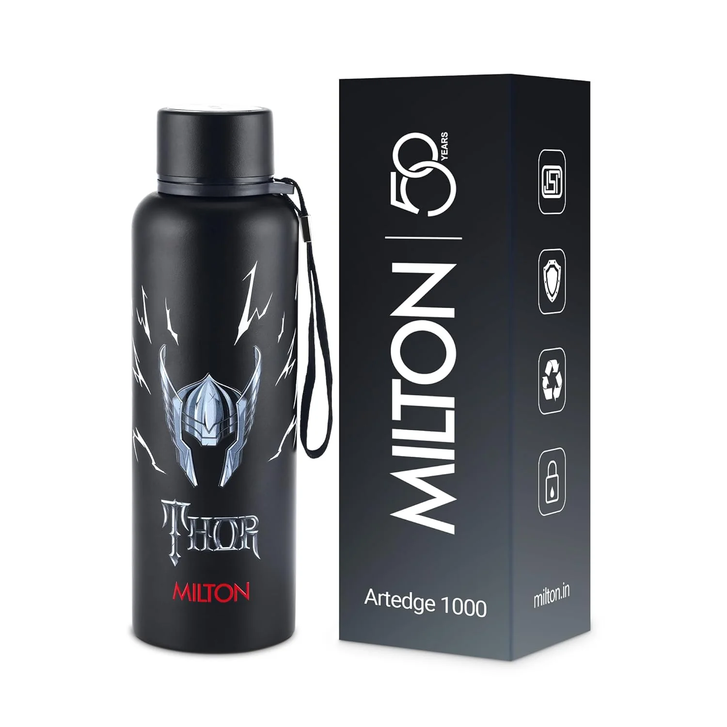 Marvel Thor Artedge Water Bottle (Milton) - Image 5