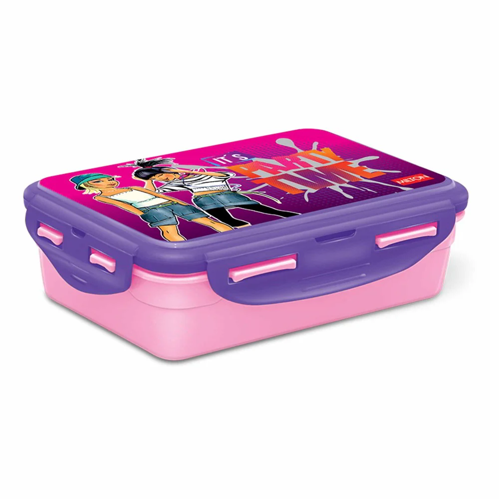 Mini Fun Treat Super Hero Plastic Tiffin (Milton) - Image 8