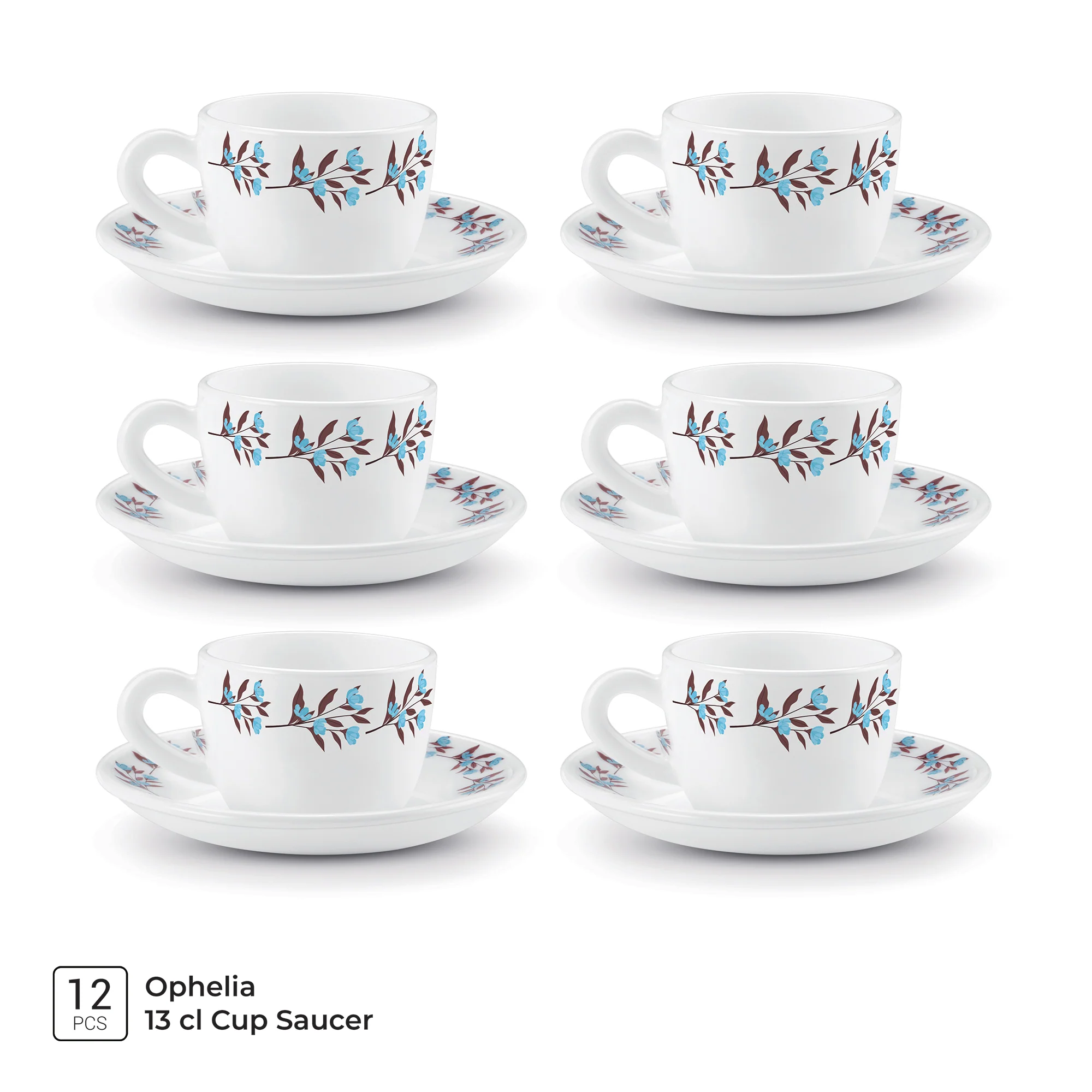 Ophelia 13 CL Cup Saucer Set - LAVELLE (Treo by Milton) - Image 4