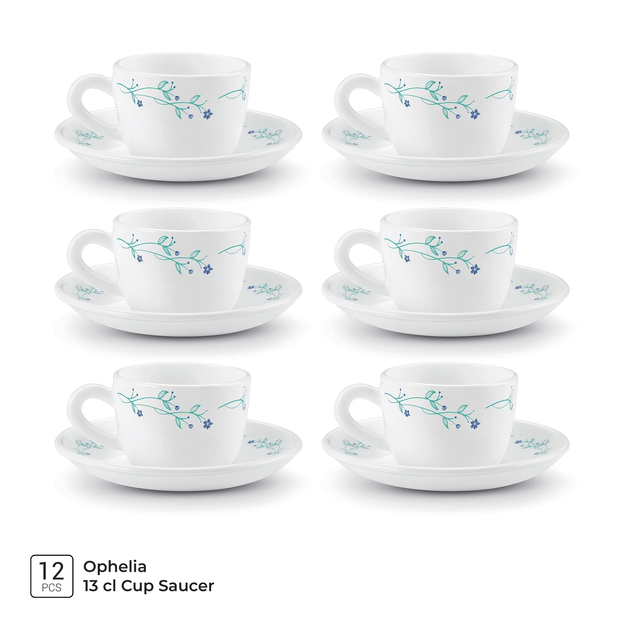 Ophelia 13 CL Cup Saucer Set - MUREL (Treo by Milton) - Image 4