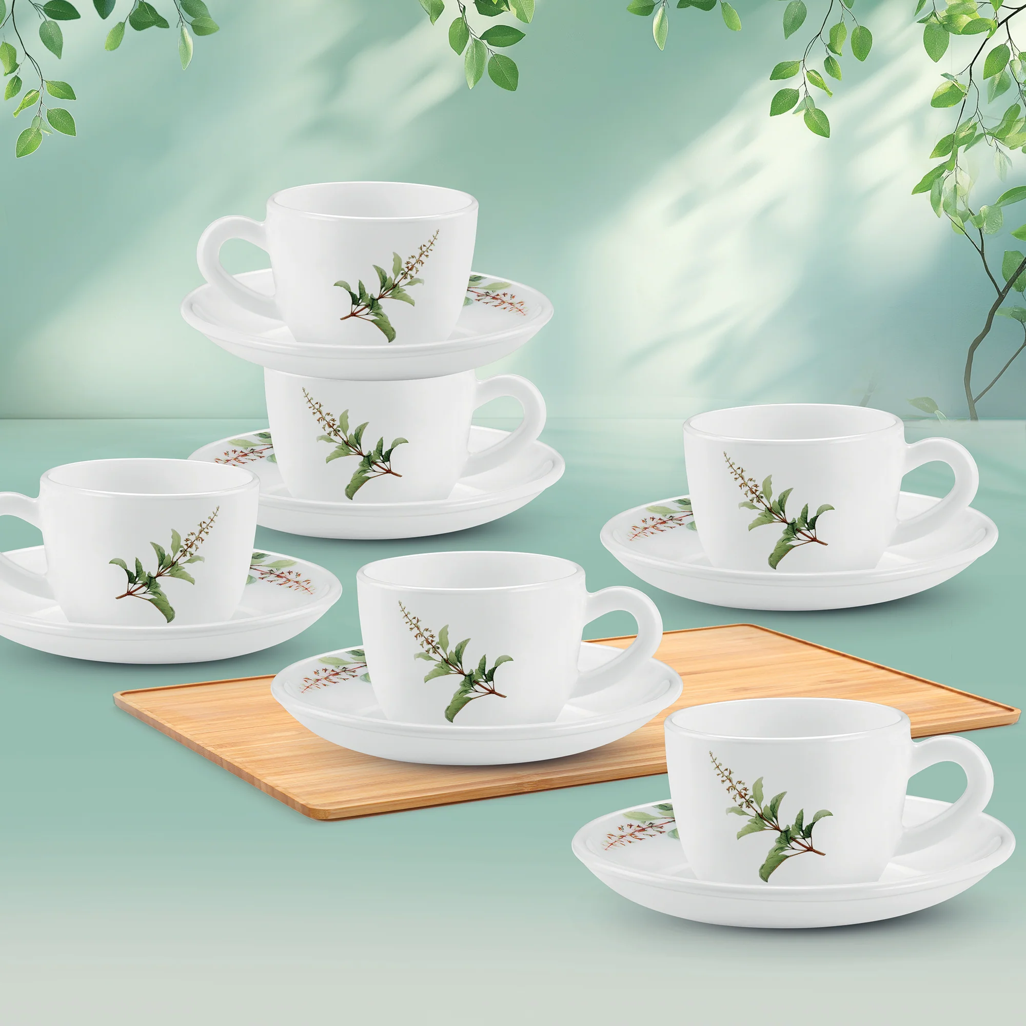 Ophelia 13 CL Cup Saucer Set - SAVIRA (Treo by Milton)