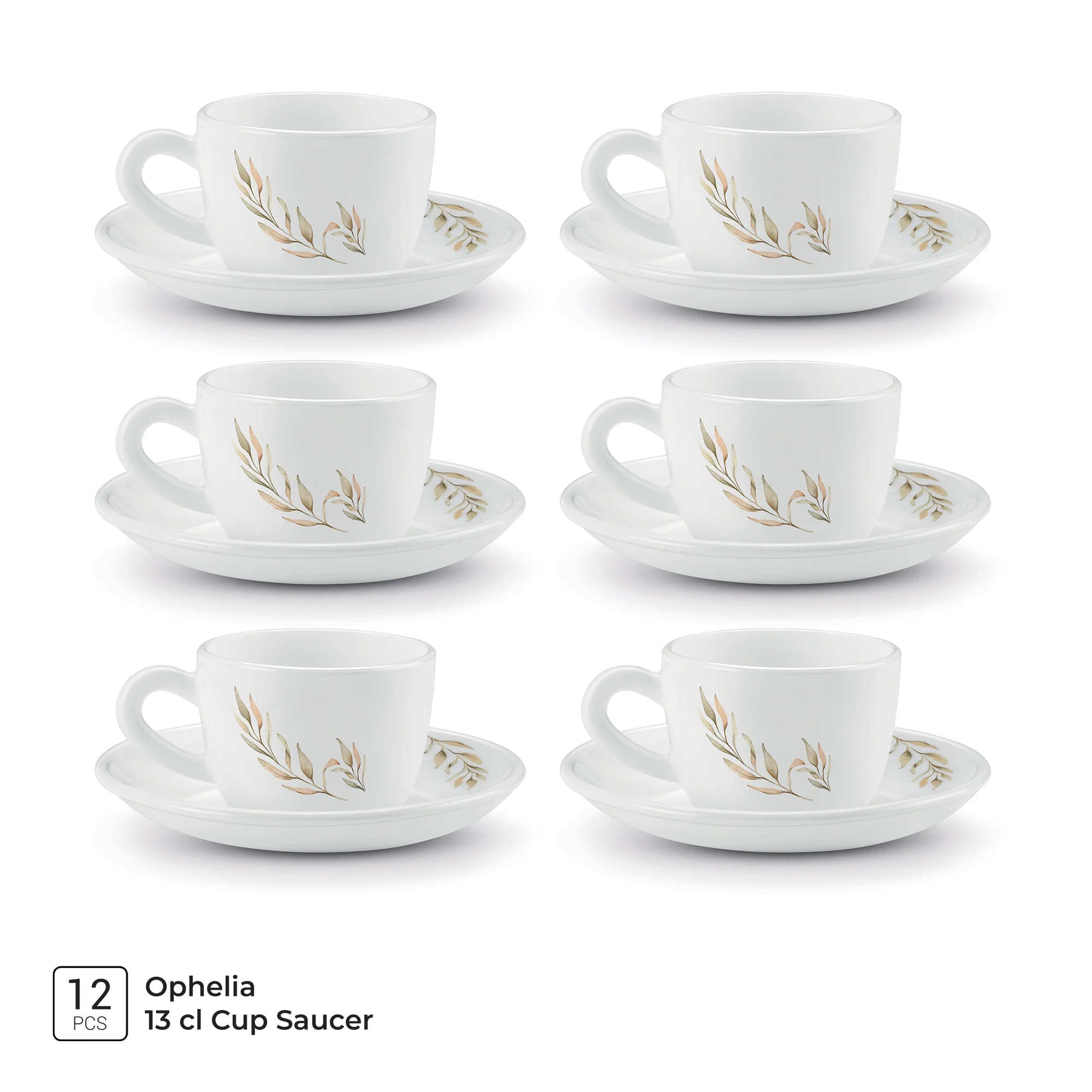 Ophelia 13 CL Cup Saucer Set - SELENE (Treo by Milton) - Image 4