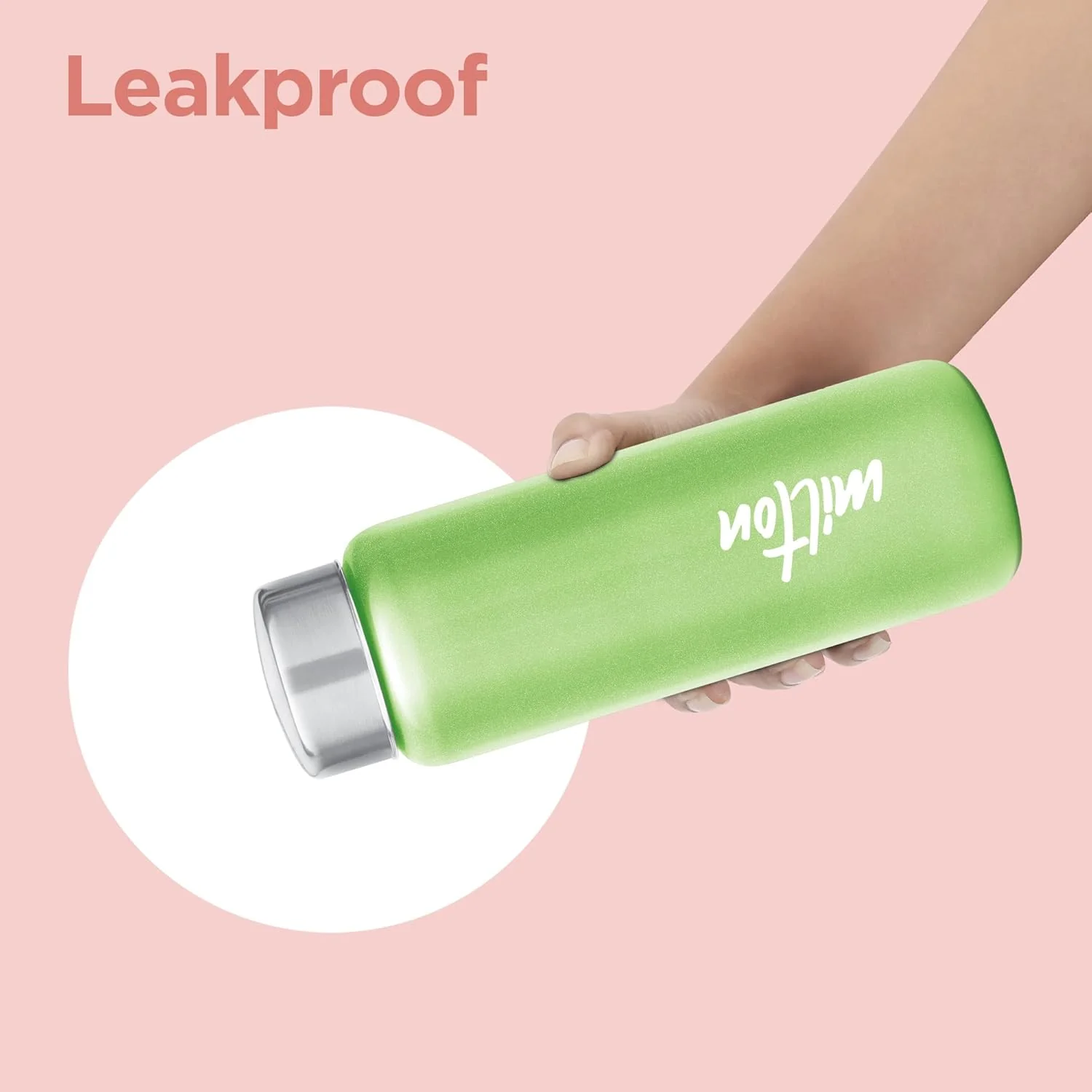 Personalized Aqua Stainless Steel Bottle (Milton) - Image 4