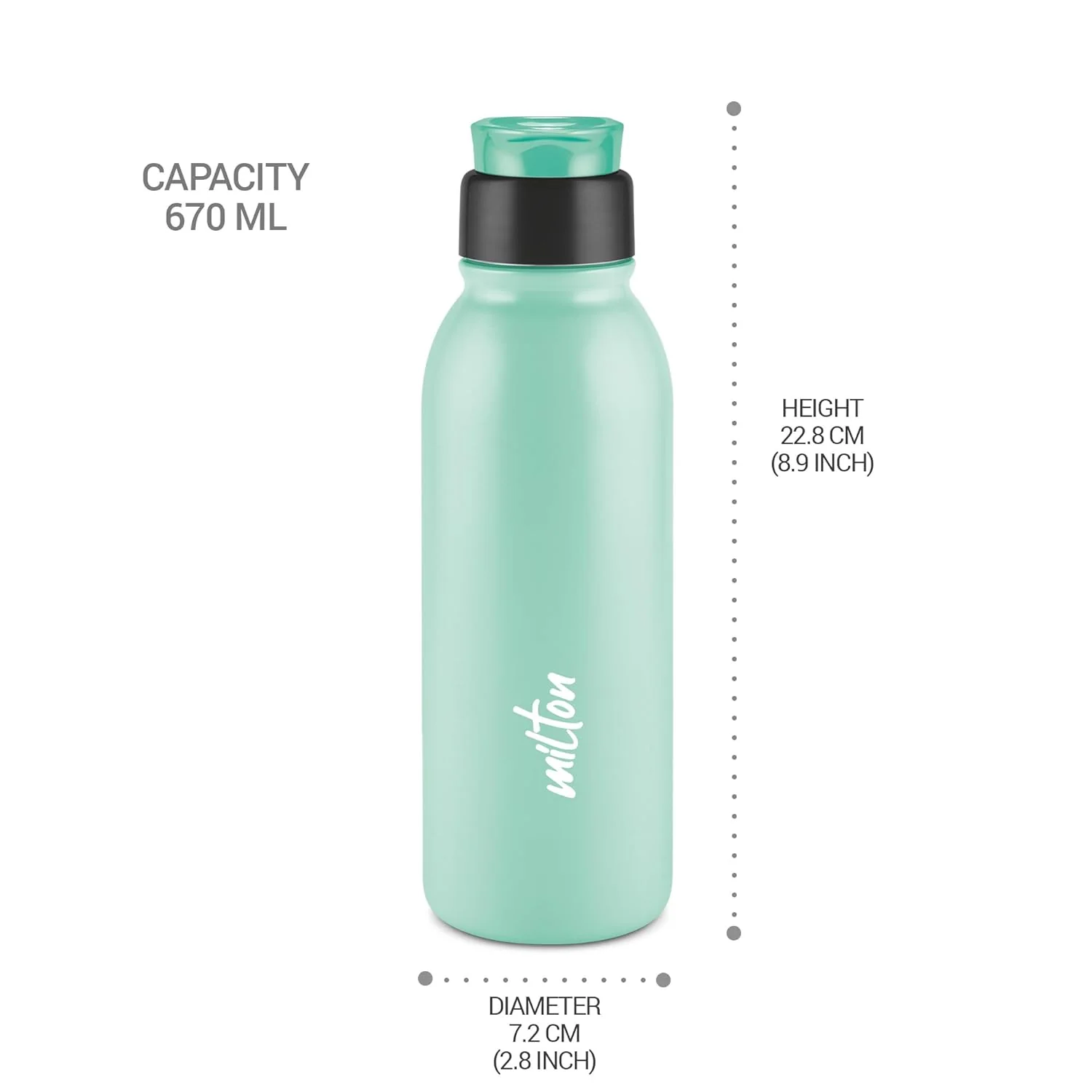 Personalized Caper Water Bottle (Milton) - Image 3