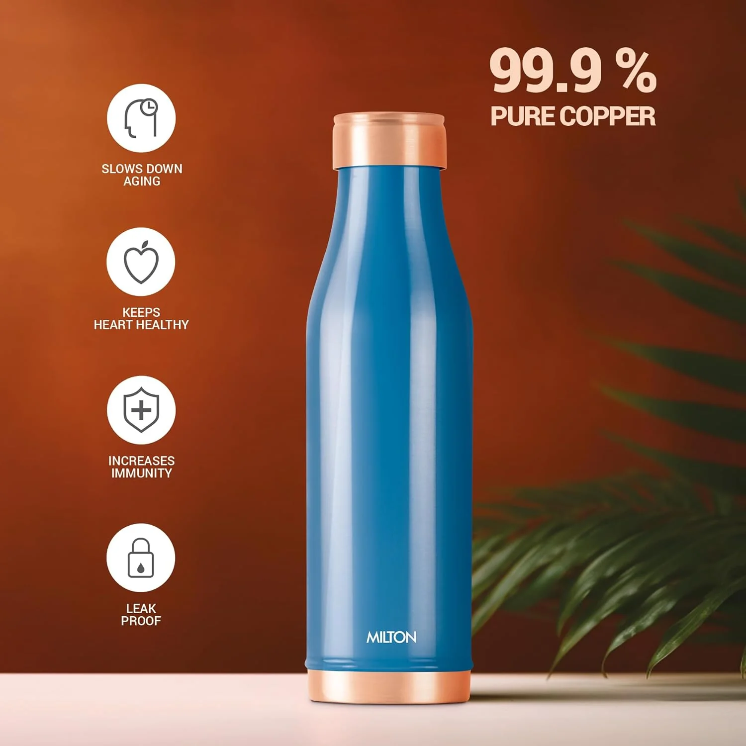 Personalized Copper Charge Color Bottle (Milton) - Image 2
