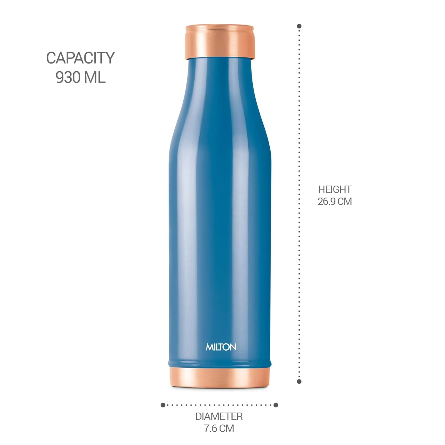 Personalized Copper Charge Color Bottle (Milton) - Image 3