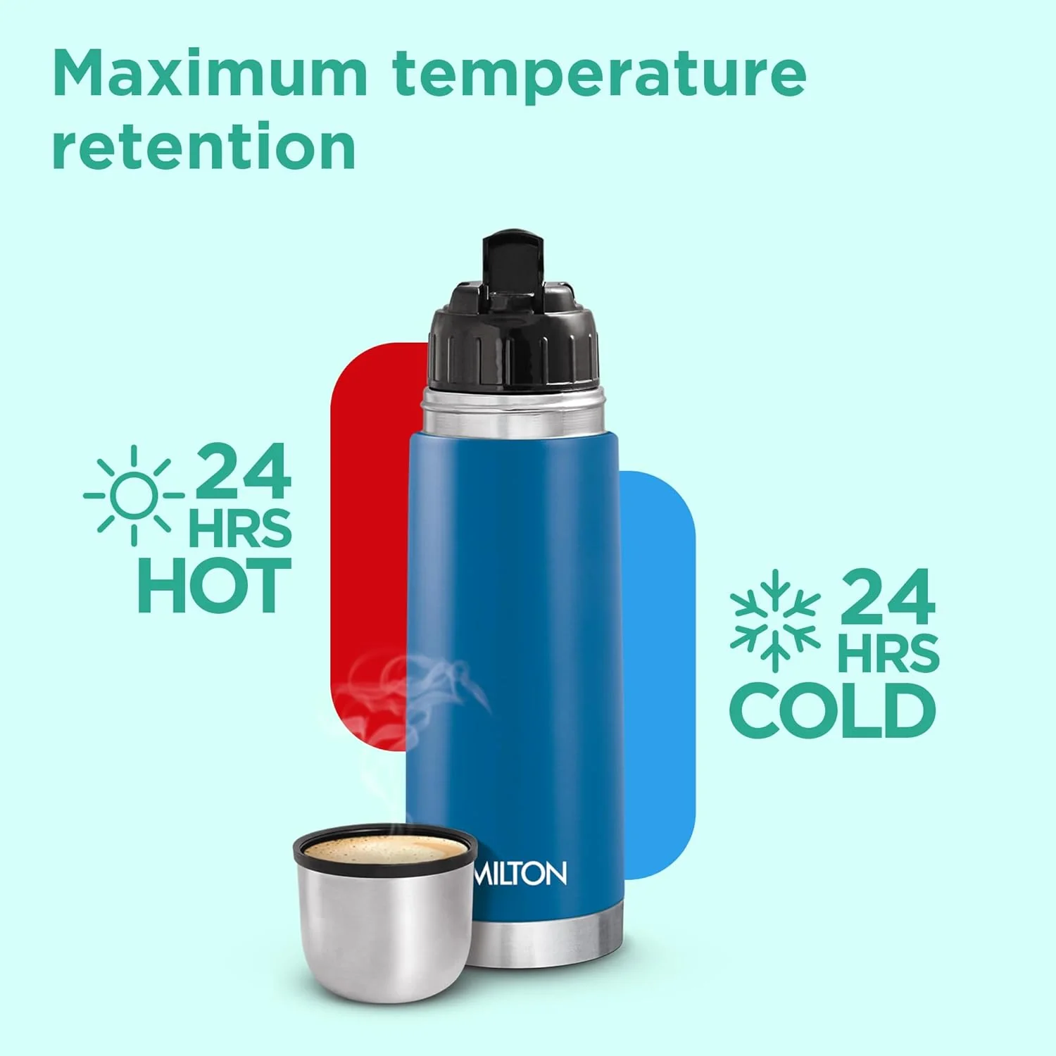 Personalized Eco-Flip Thermosteel Thermos Flask (Milton) - Image 6