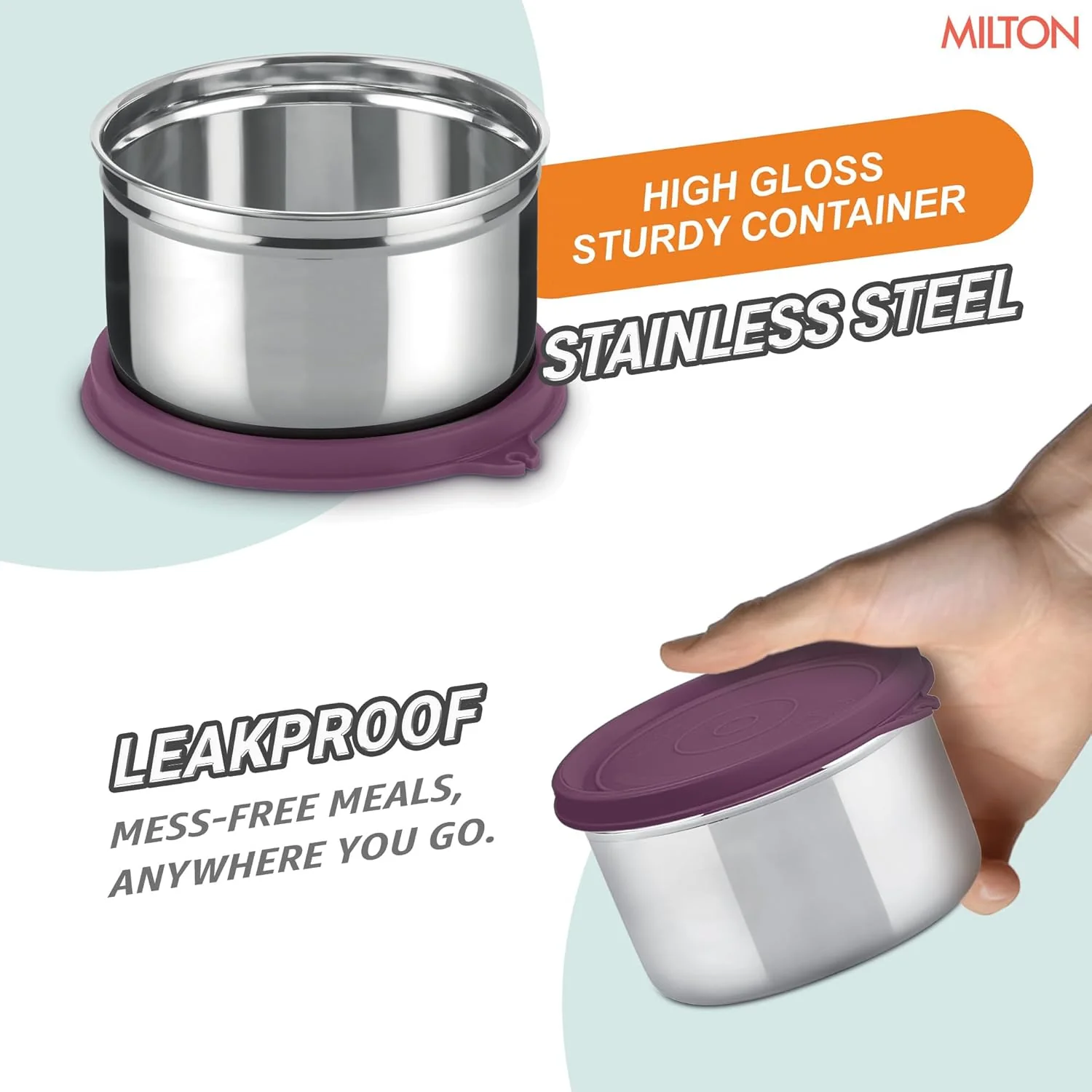 Plato Pack Small Flat Insulated Tiffin And Jacket (Milton) - Image 6