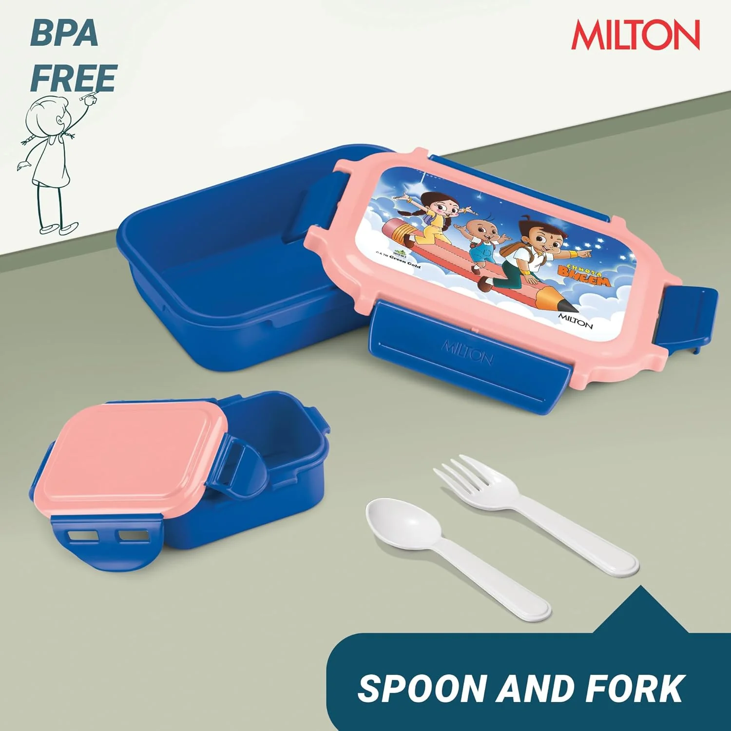 Sherry Plastic Tiffin (Milton) - Image 4