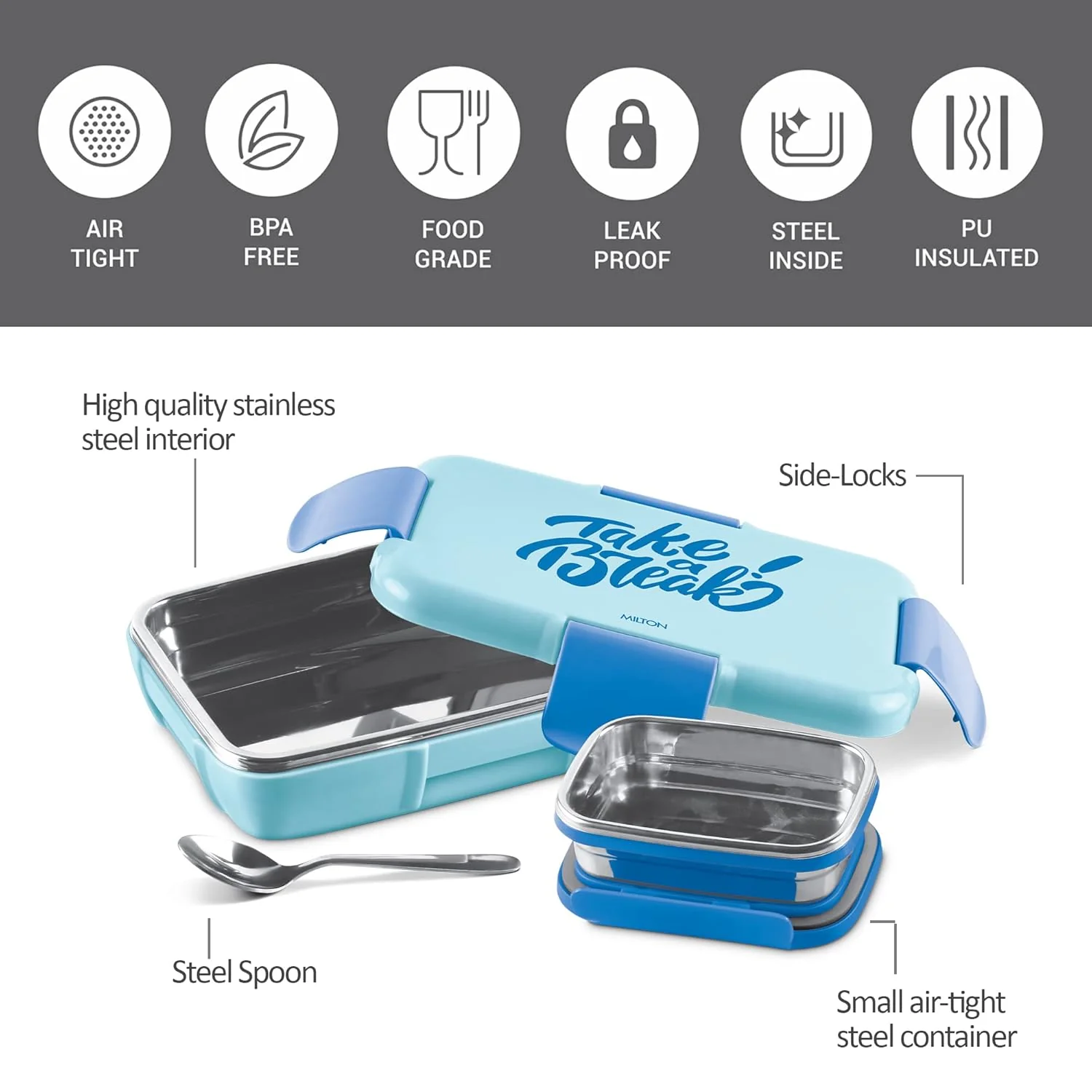Snap Lock Tiffin (Milton) - Image 2