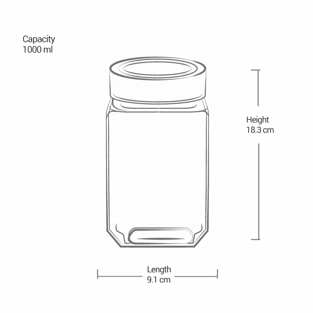Woody Cube Jar (Treo by Milton) - Image 7